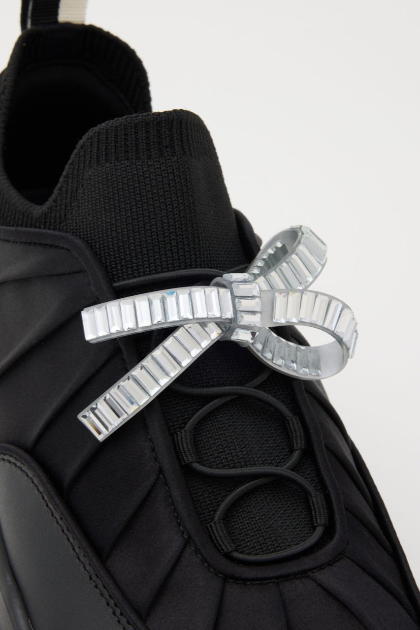 【VERA WANG×ST】 sneakers BLK 22.5cm