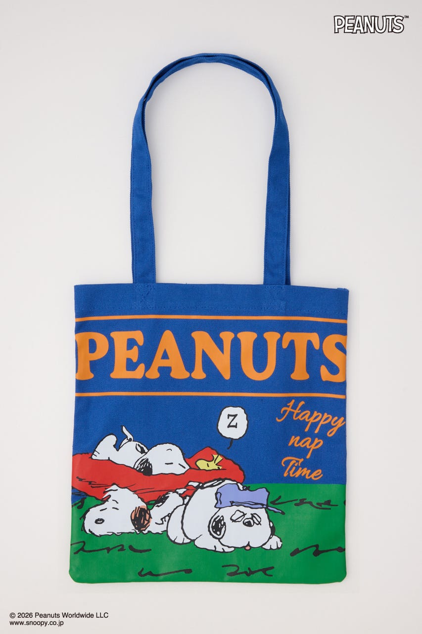 (PEANUTS)ダブルフェイストートバッグ
