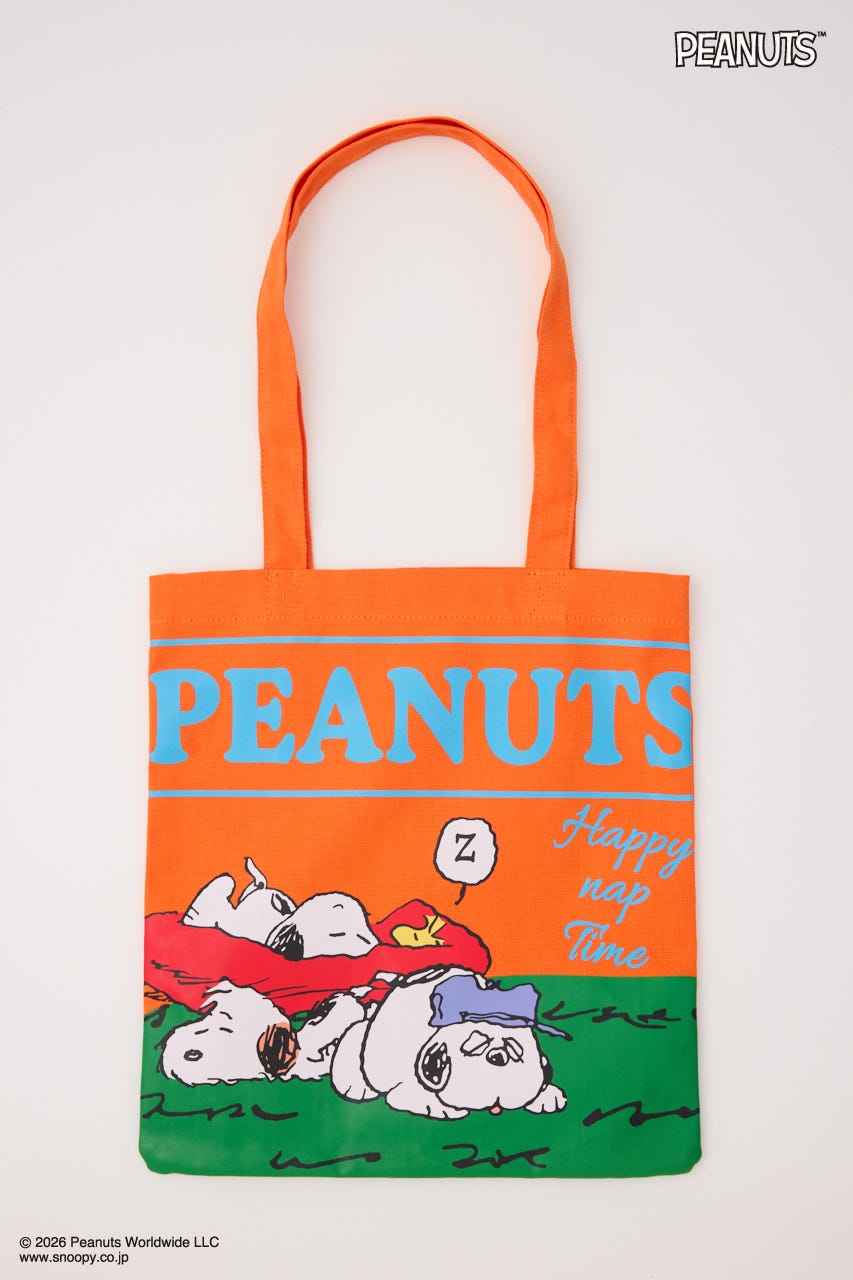 (PEANUTS)ダブルフェイストートバッグ