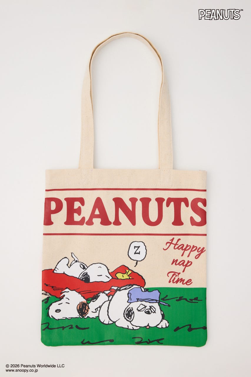 (PEANUTS)ダブルフェイストートバッグ