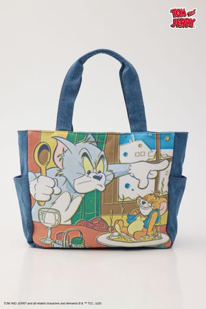 (TOM and JERRY)デニムドッキングトート