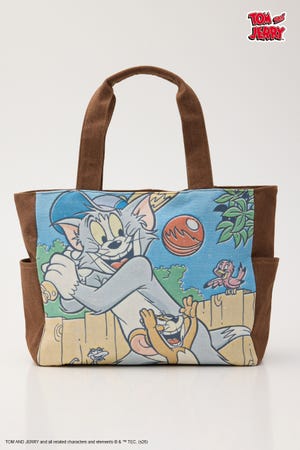 (TOM and JERRY)デニムドッキングトート