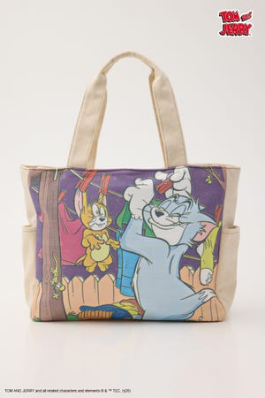 (TOM and JERRY)デニムドッキングトート