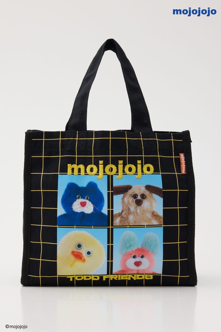 (mojojojo)トートバッグ BLK FREE