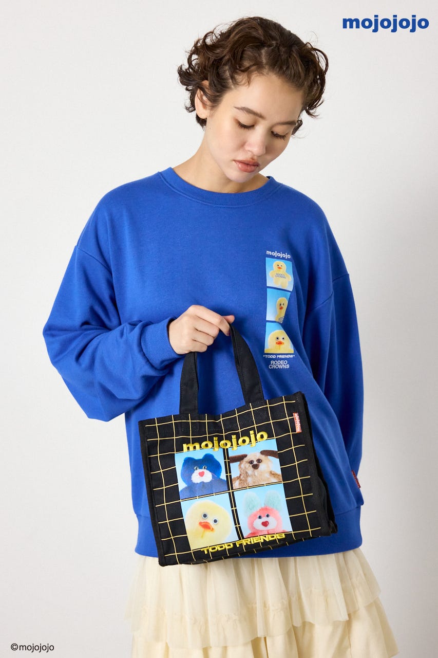 (mojojojo)トートバッグ BLK FREE