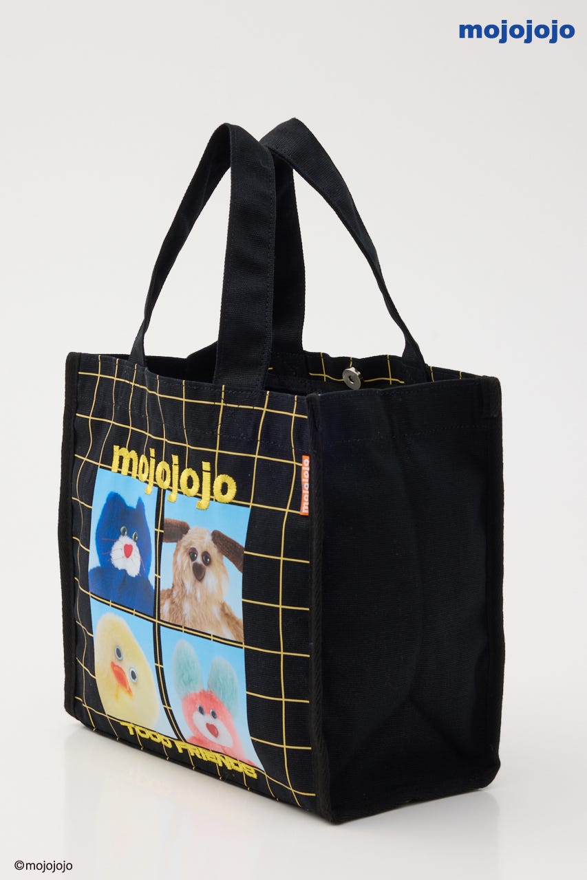 (mojojojo)トートバッグ BLK FREE