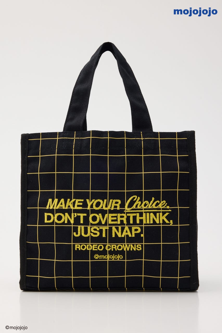 (mojojojo)トートバッグ BLK FREE