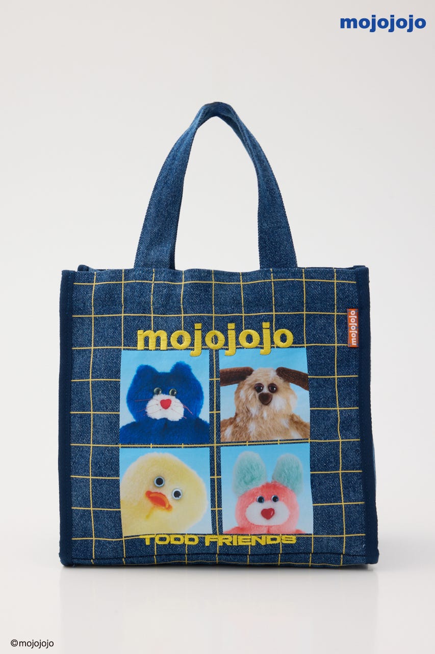 (mojojojo)トートバッグ BLU FREE