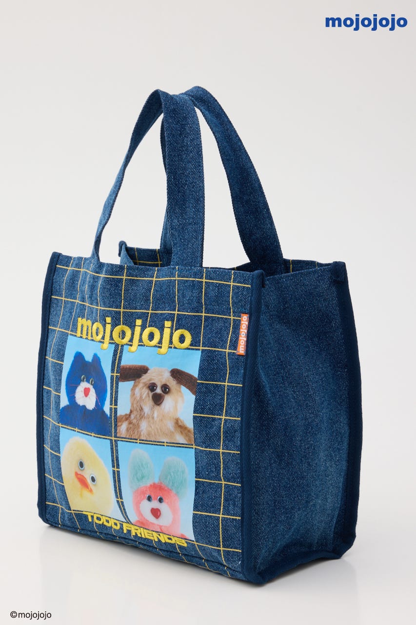 (mojojojo)トートバッグ BLU FREE