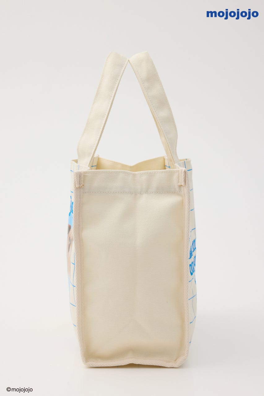(mojojojo)トートバッグ O/WHT FREE
