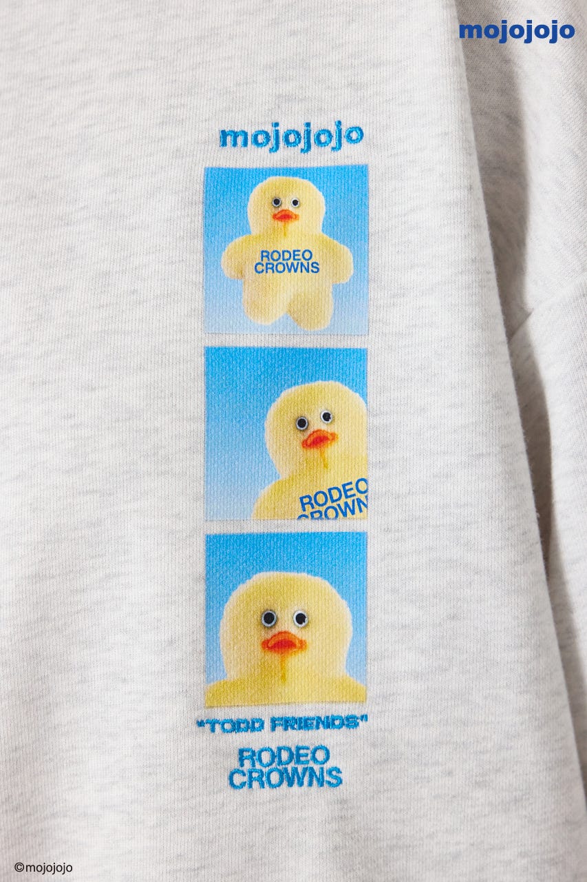 (mojojojo)スウェットトップス L/T.GRY FREE