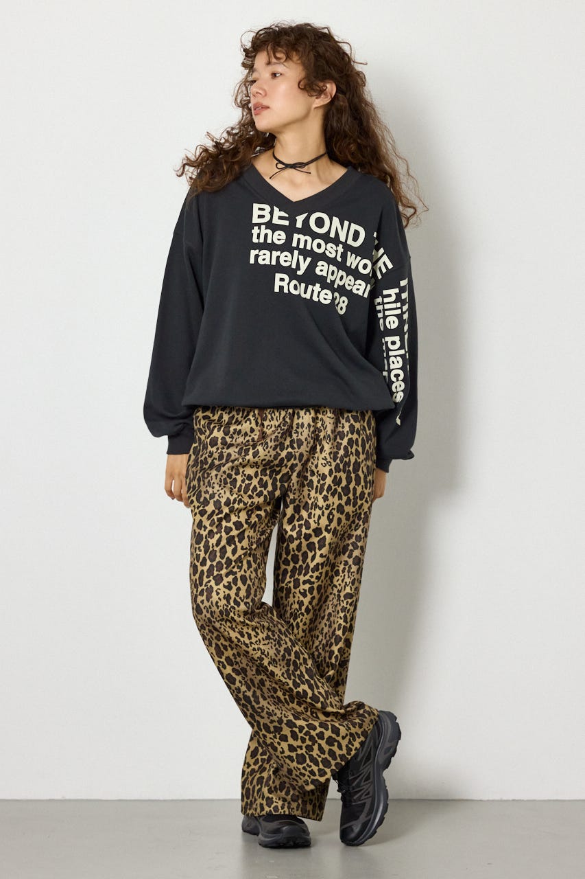 2WAYルーズスウェット C.GRY FREE