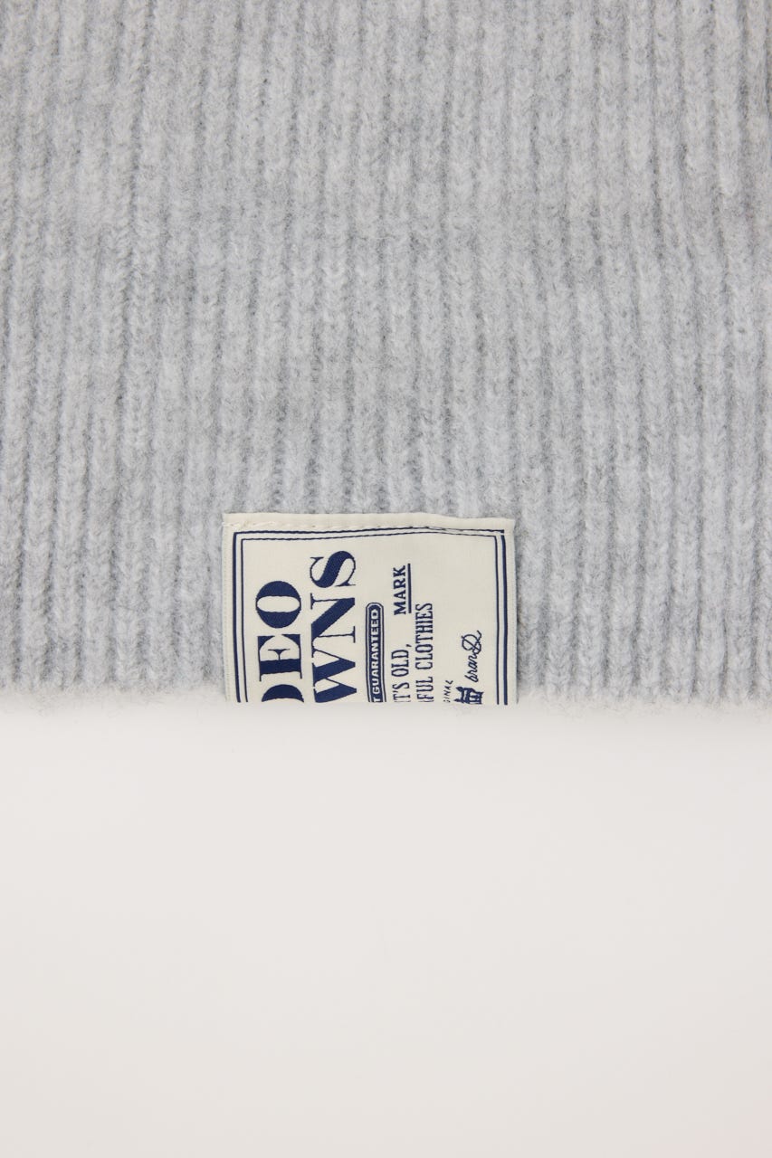 ソフトカラービーニー L/T.GRY FREE