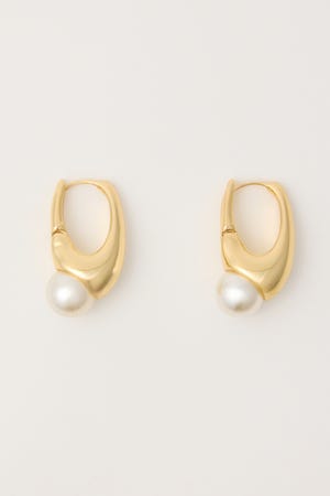 パールドロップピアス