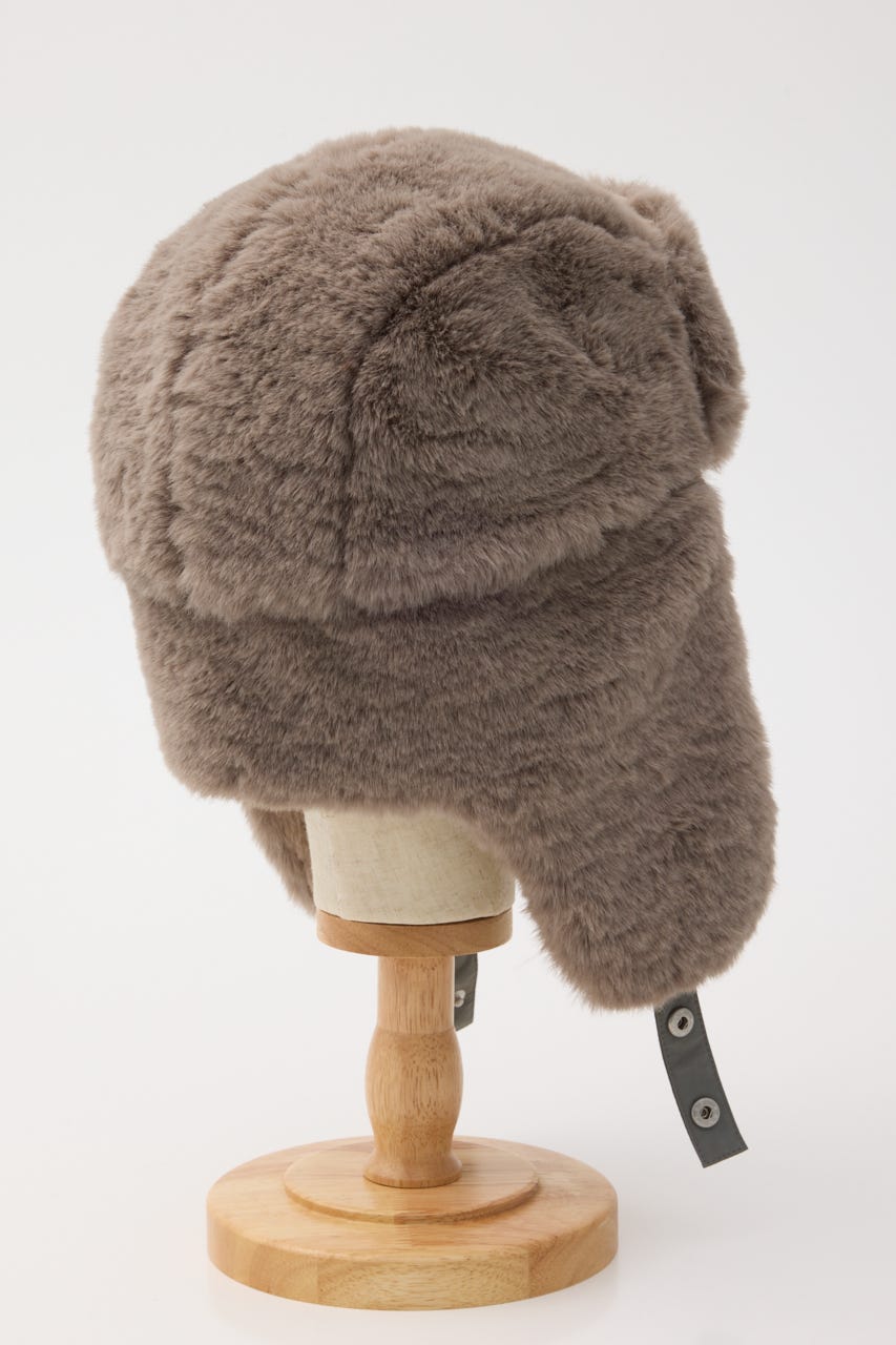 ファーフライトキャップ GRY FREE