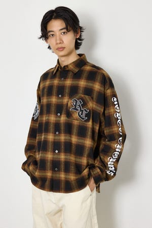 Gothic オンブレーチェックシャツ