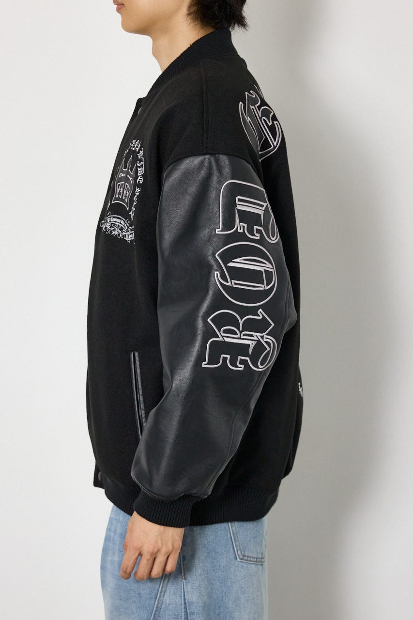 Gothic スタジャン BLK L