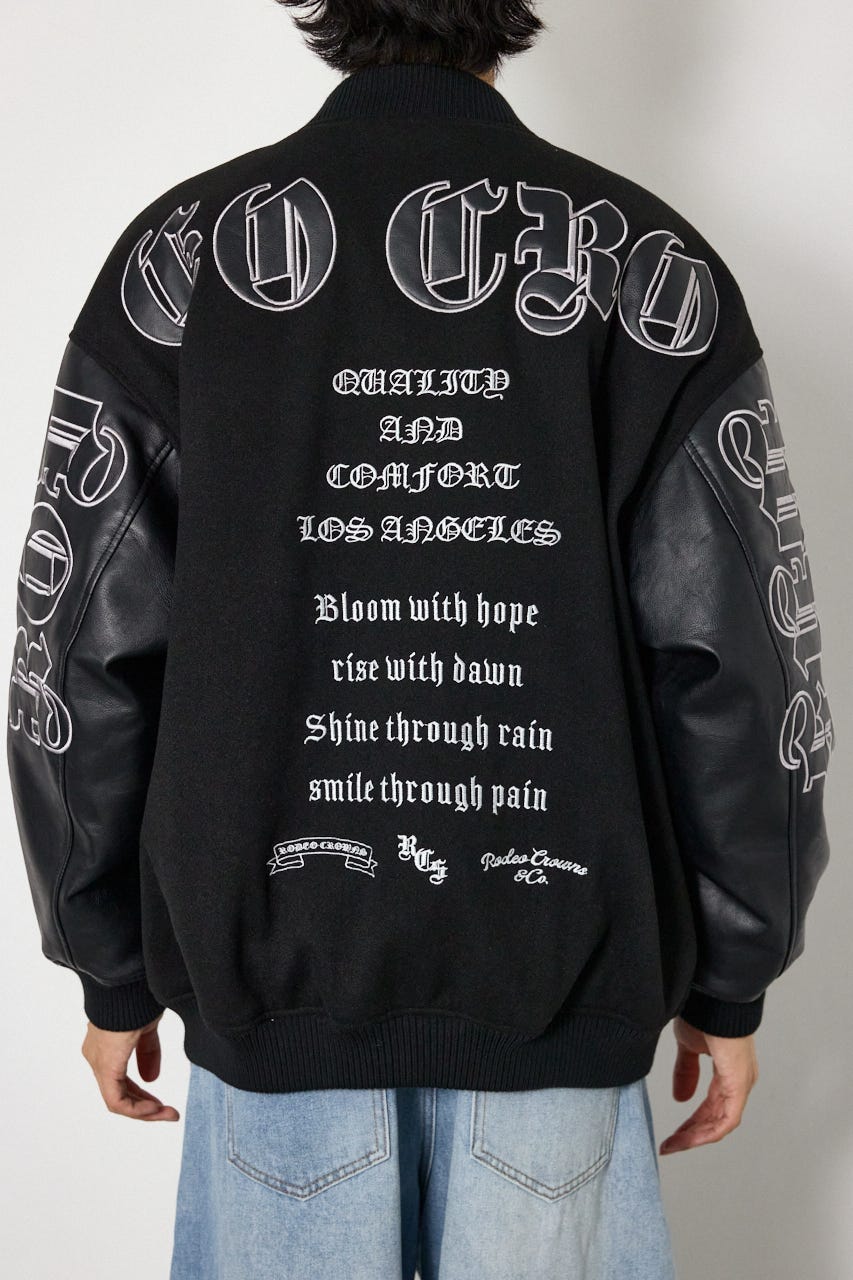 Gothic スタジャン BLK L