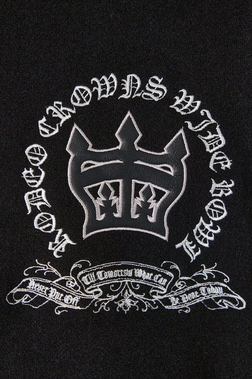 Gothic スタジャン BLK L