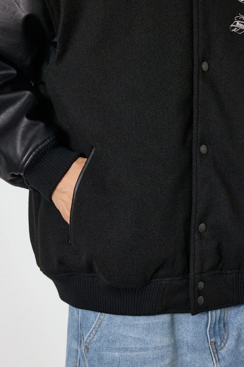Gothic スタジャン BLK L