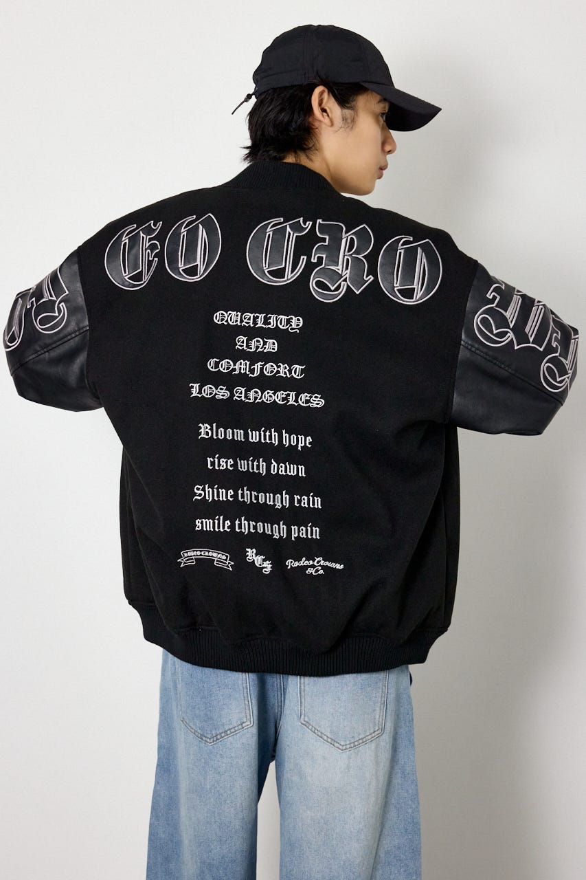 Gothic スタジャン BLK L