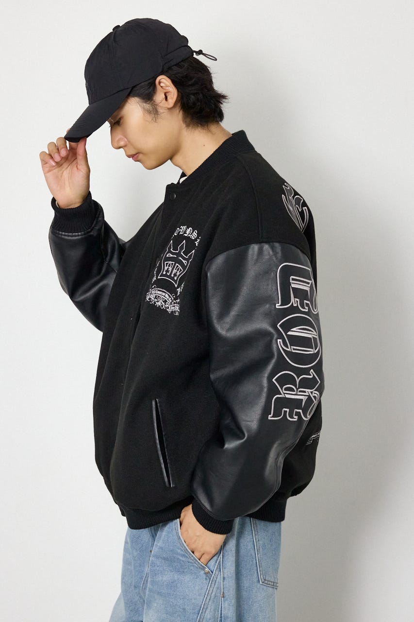 Gothic スタジャン BLK L