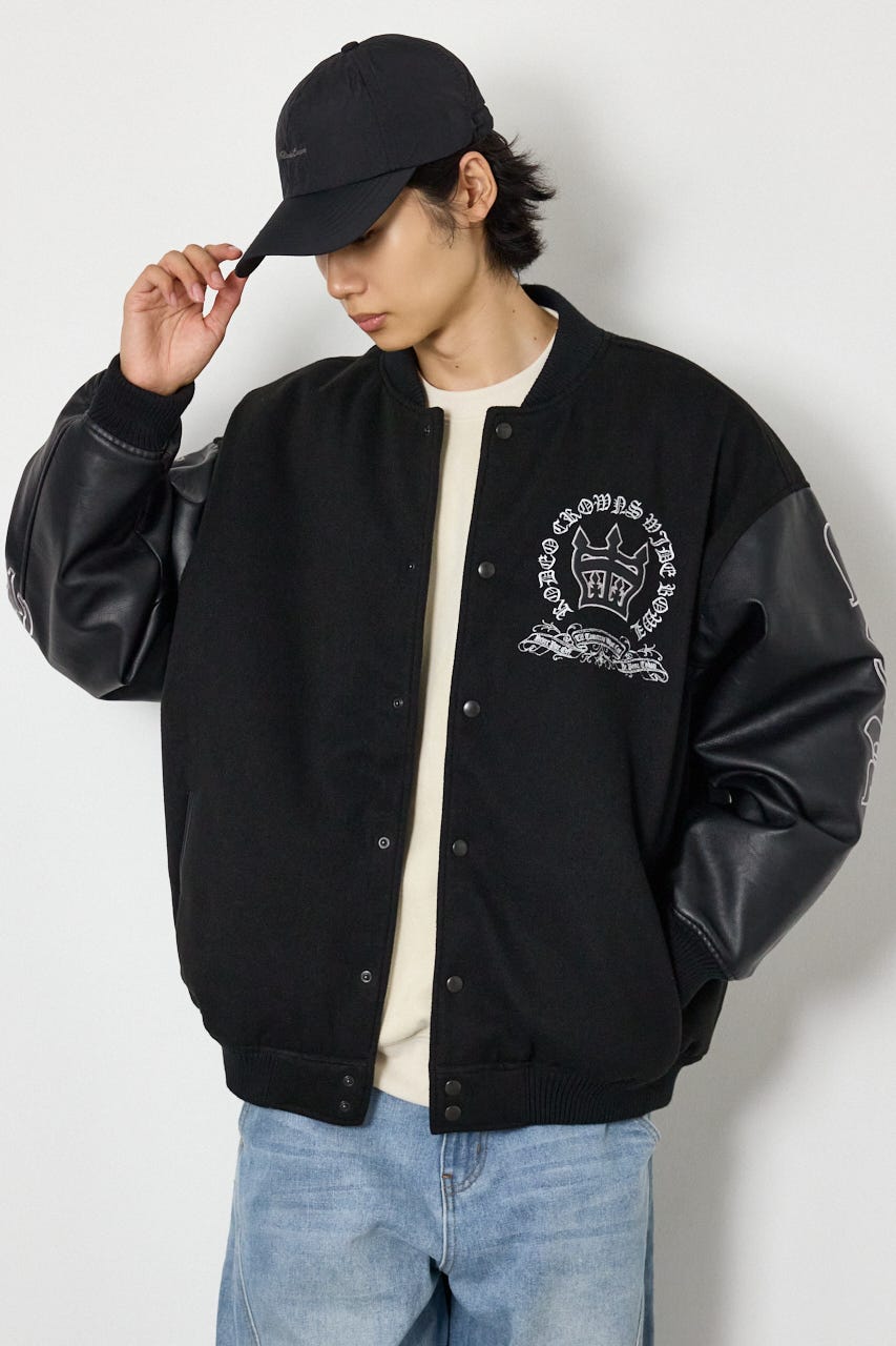 Gothic スタジャン BLK L