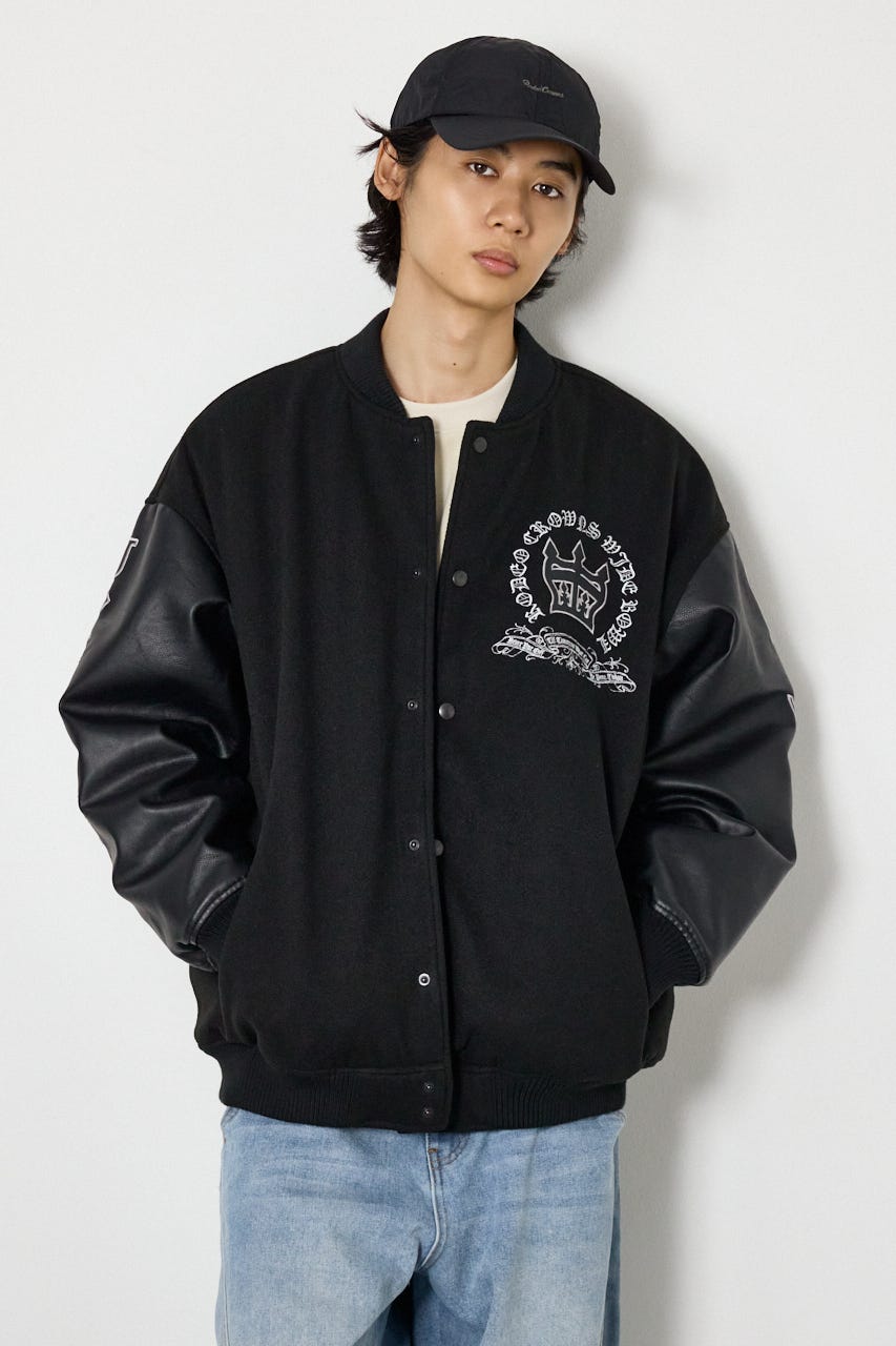 Gothic スタジャン BLK L