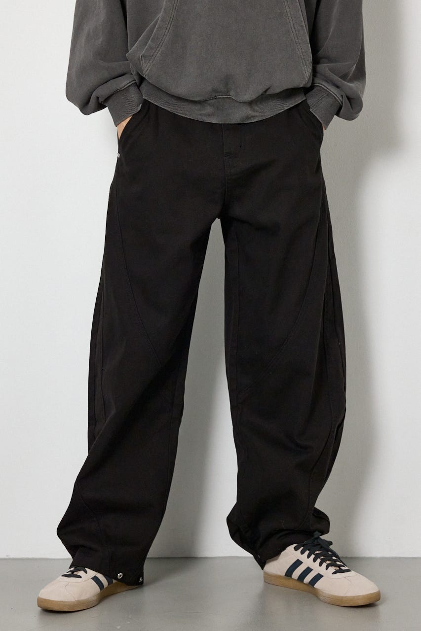 conversion カーブパンツ BLK M