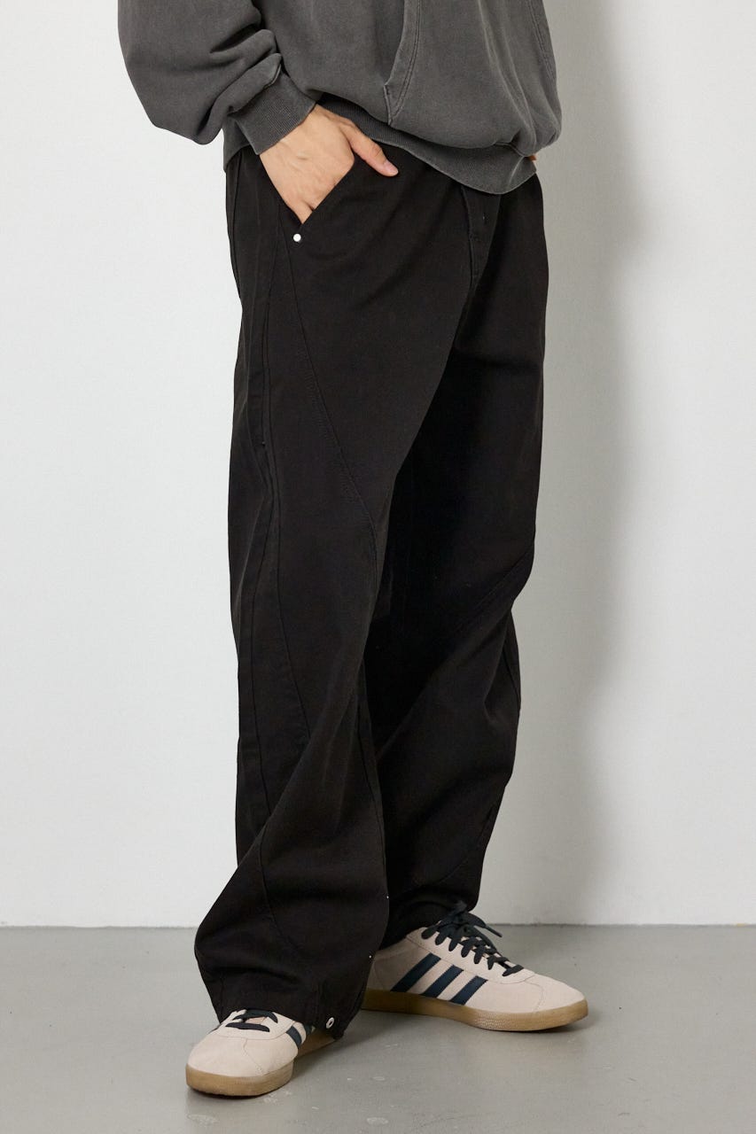 conversion カーブパンツ BLK M
