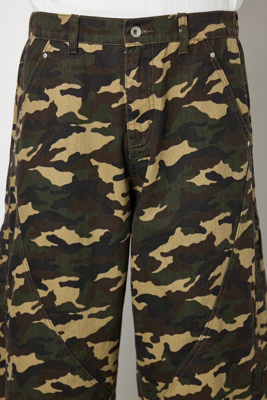 conversion カーブパンツ 迷彩 M