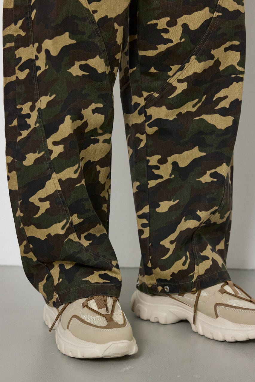 conversion カーブパンツ 迷彩 M