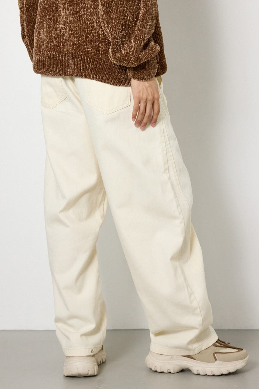conversion カーブパンツ O/WHT M