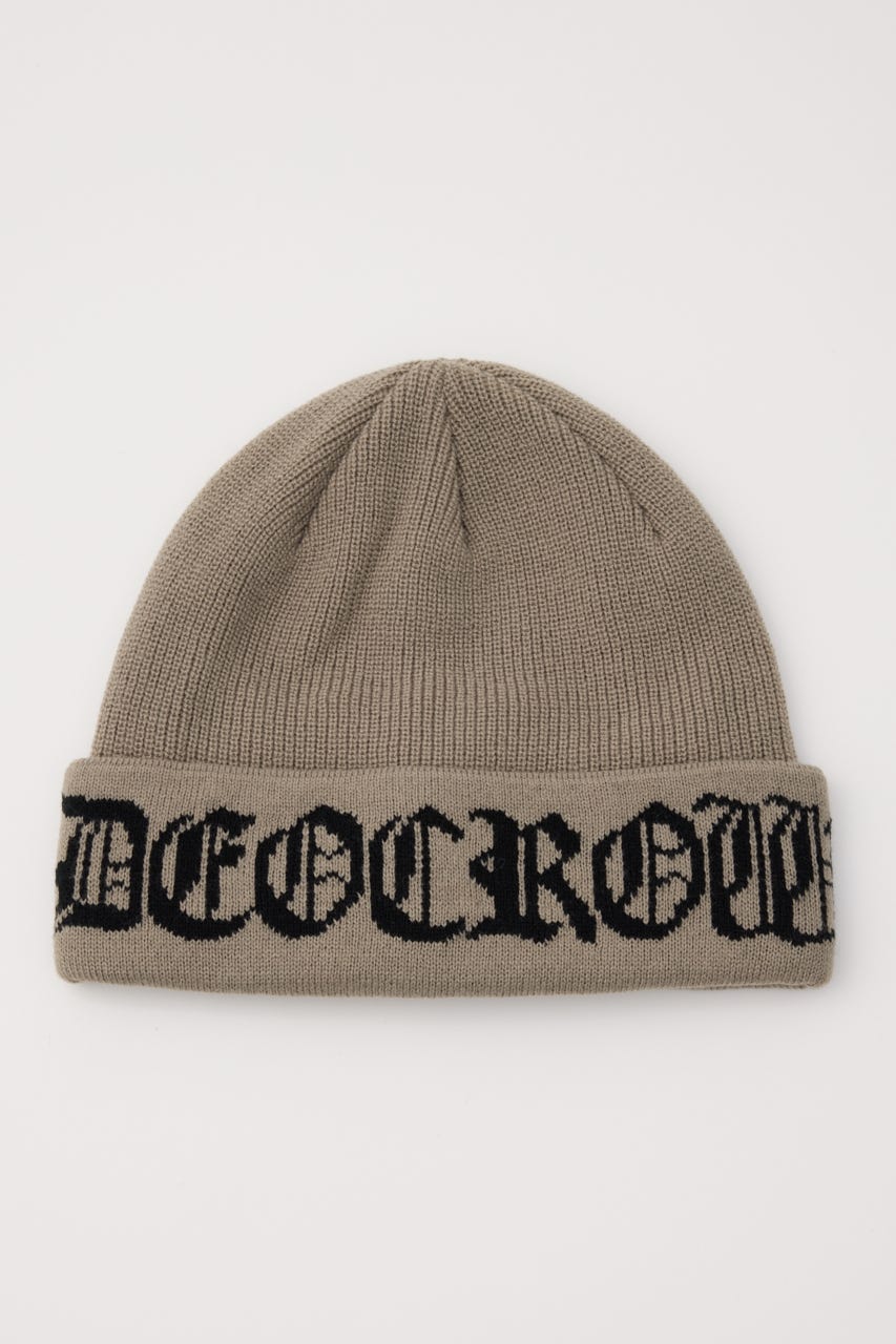 Gothic ニットCAP GRY FREE