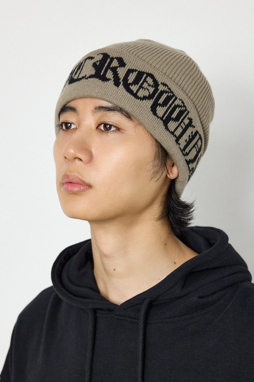 Gothic ニットCAP GRY FREE