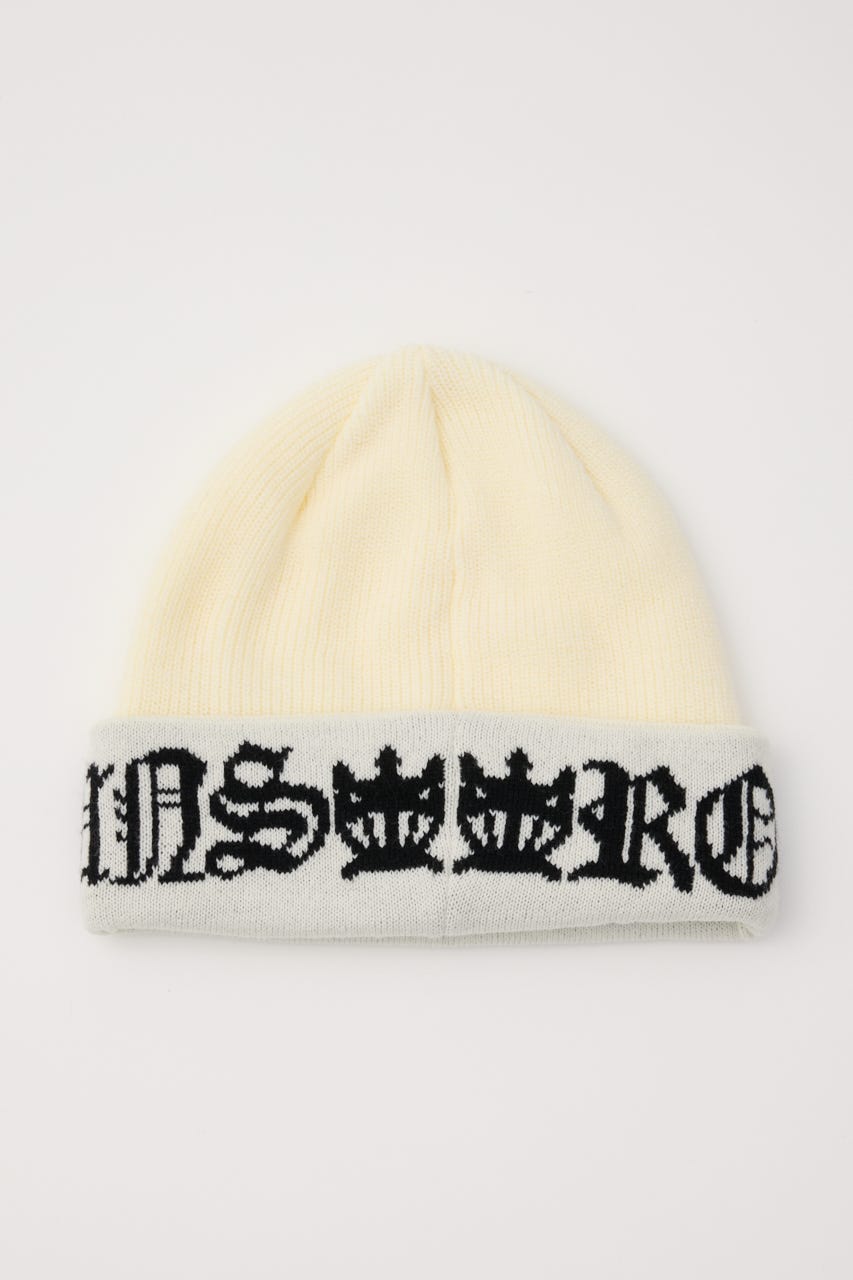 Gothic ニットCAP O/WHT FREE