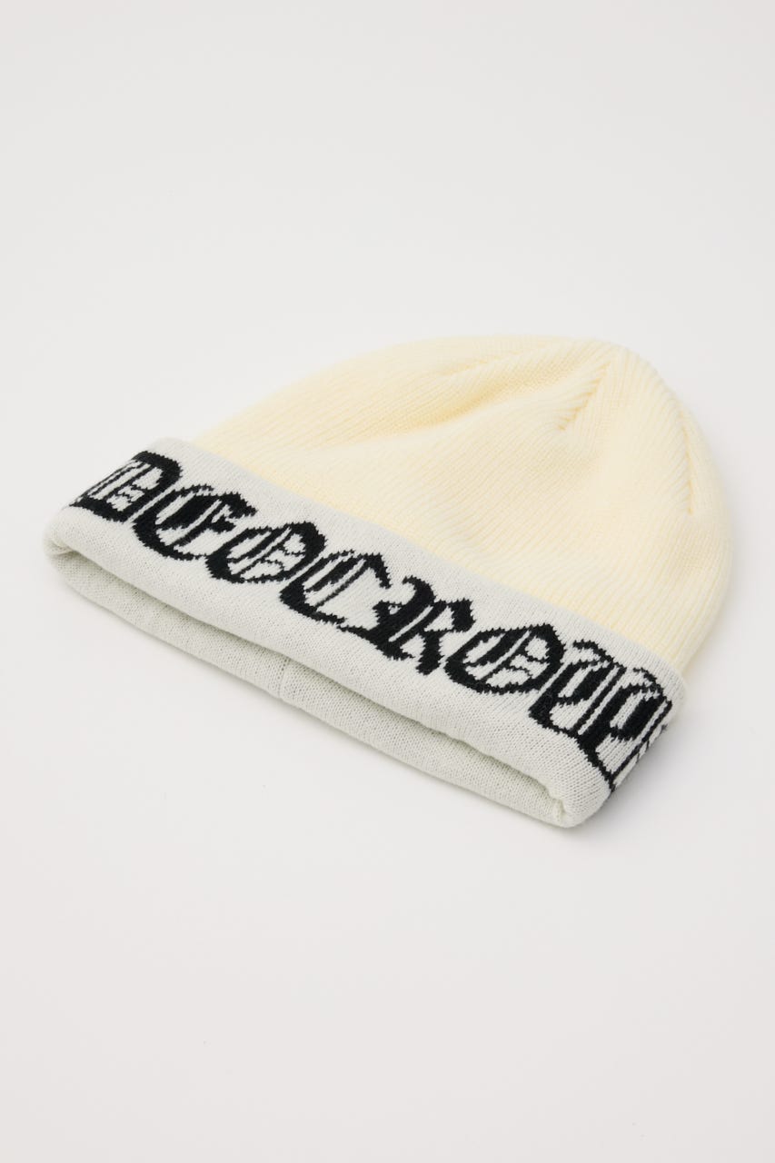 Gothic ニットCAP O/WHT FREE
