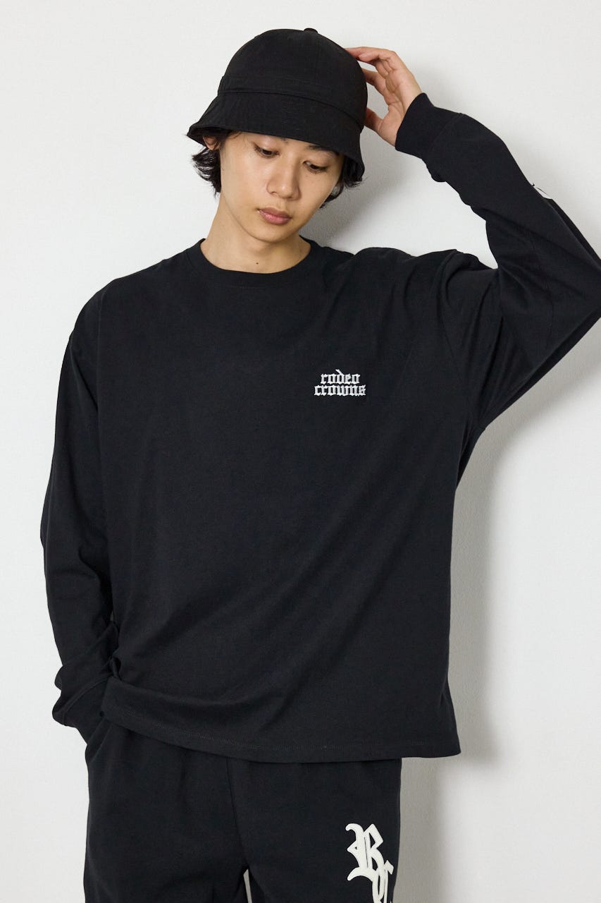 Gothic ロングスリーブTシャツ BLK L