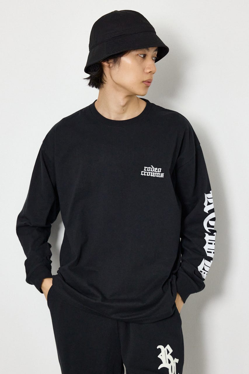 Gothic ロングスリーブTシャツ BLK L