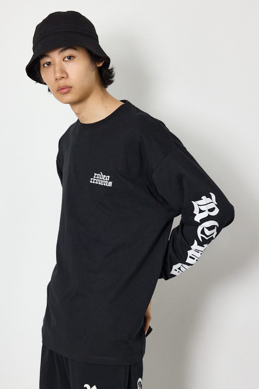 Gothic ロングスリーブTシャツ BLK L