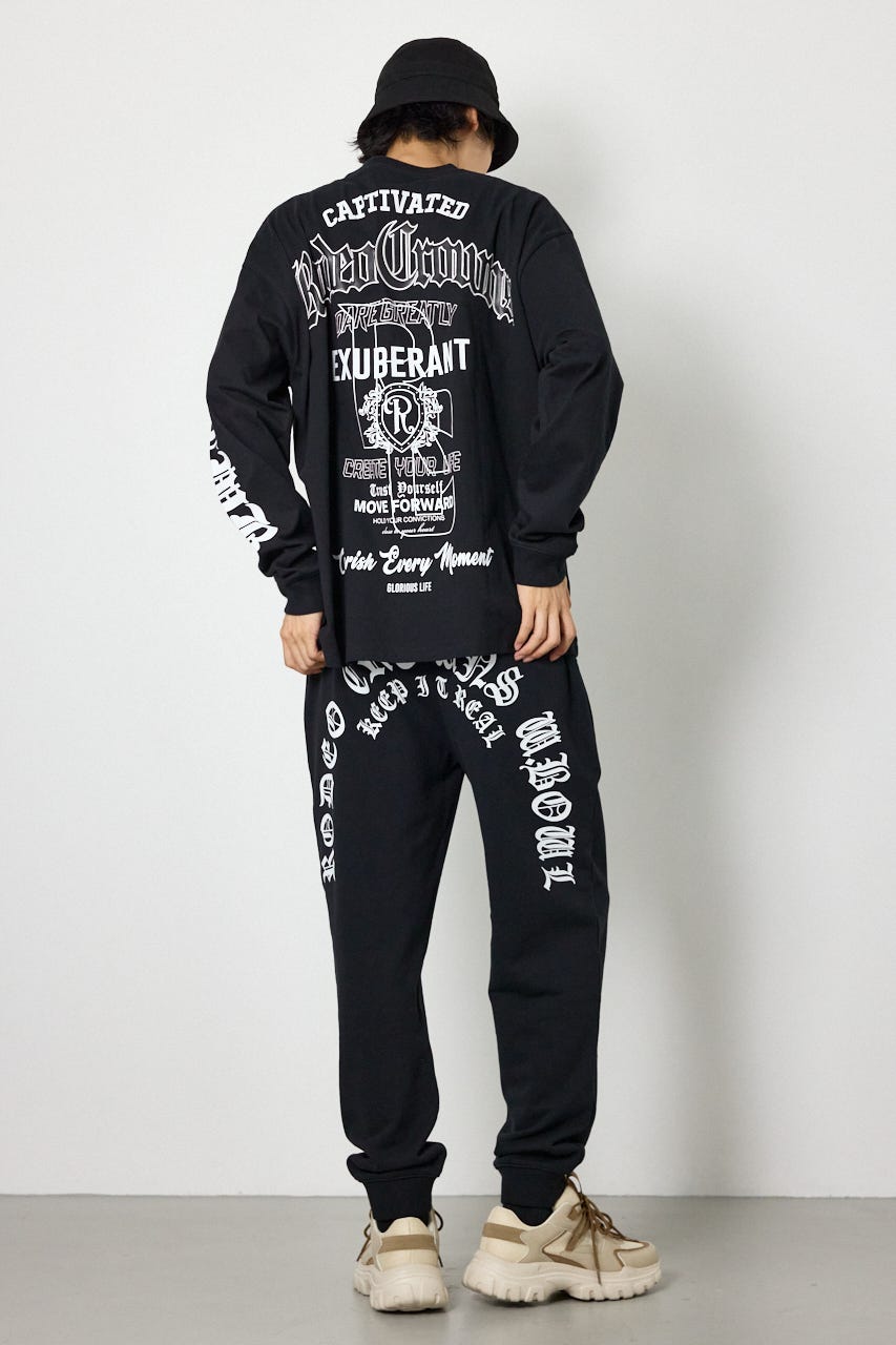 Gothic ロングスリーブTシャツ BLK L