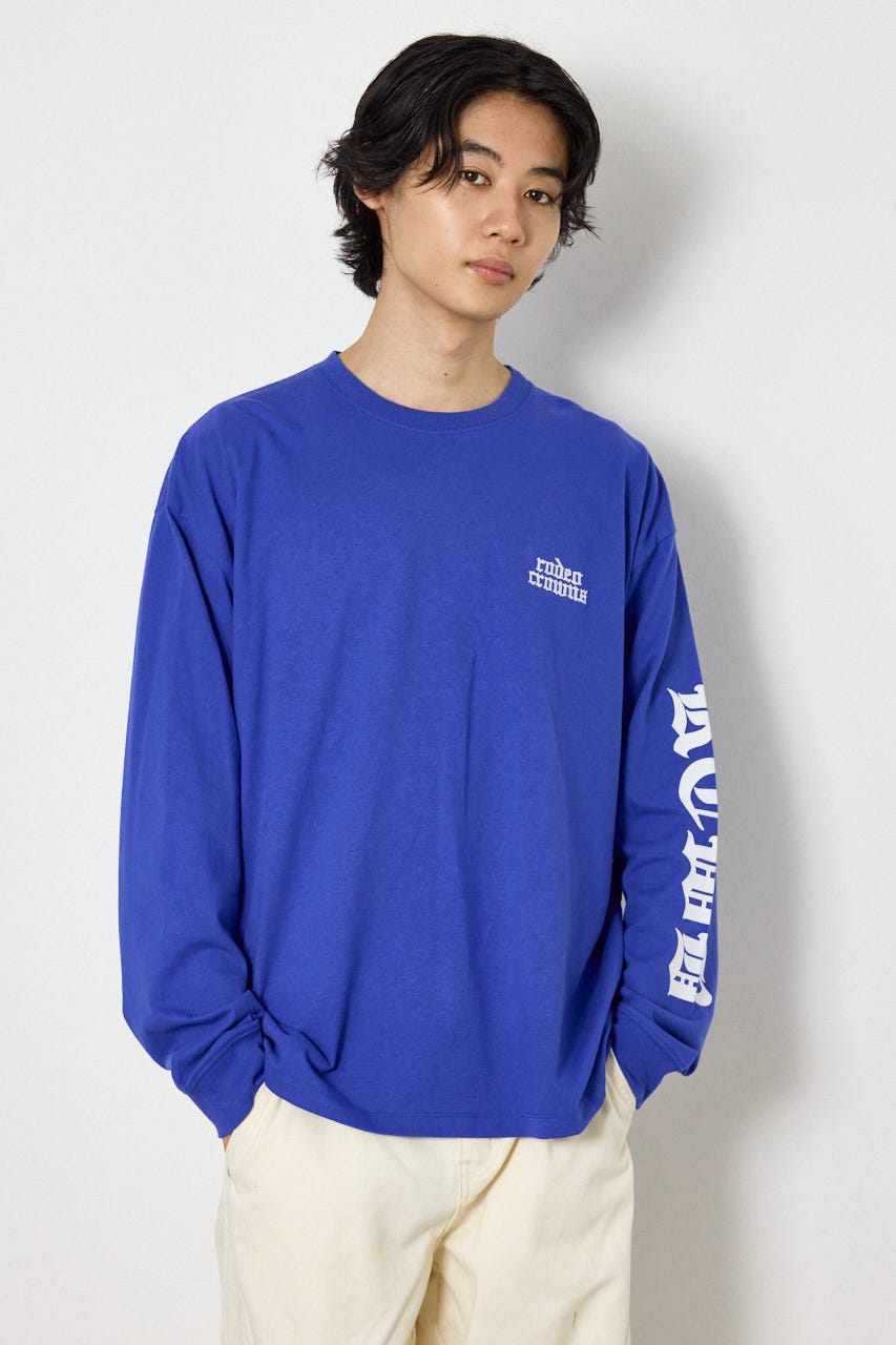 Gothic ロングスリーブTシャツ BLU L