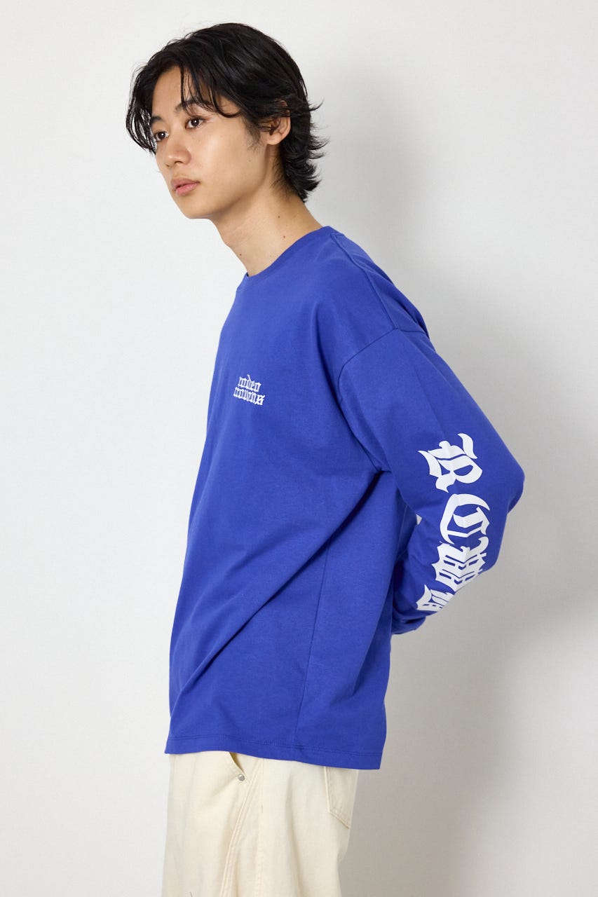 Gothic ロングスリーブTシャツ BLU L