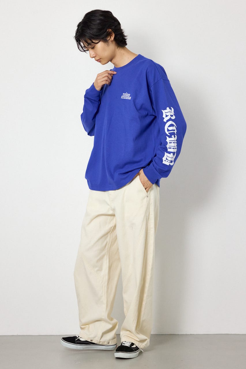 Gothic ロングスリーブTシャツ BLU L