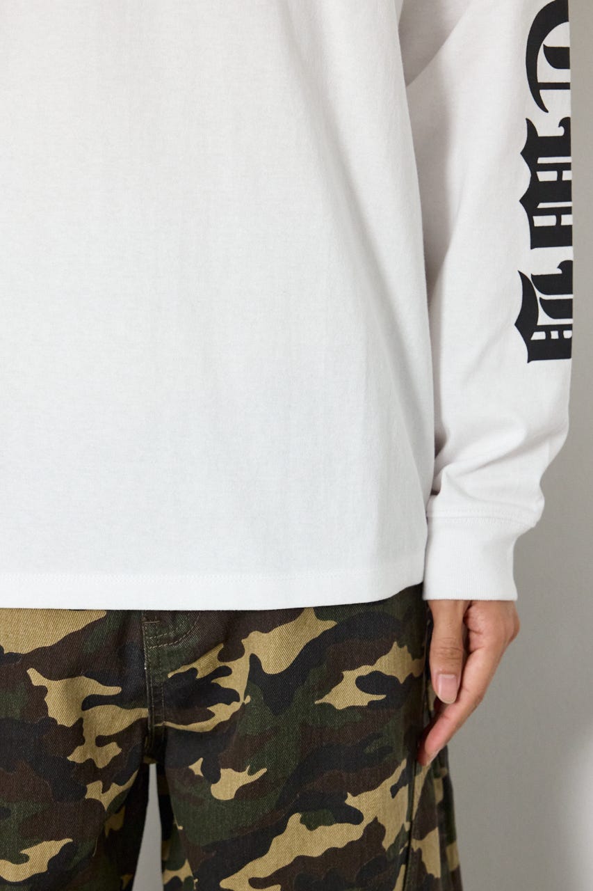 Gothic ロングスリーブTシャツ WHT L