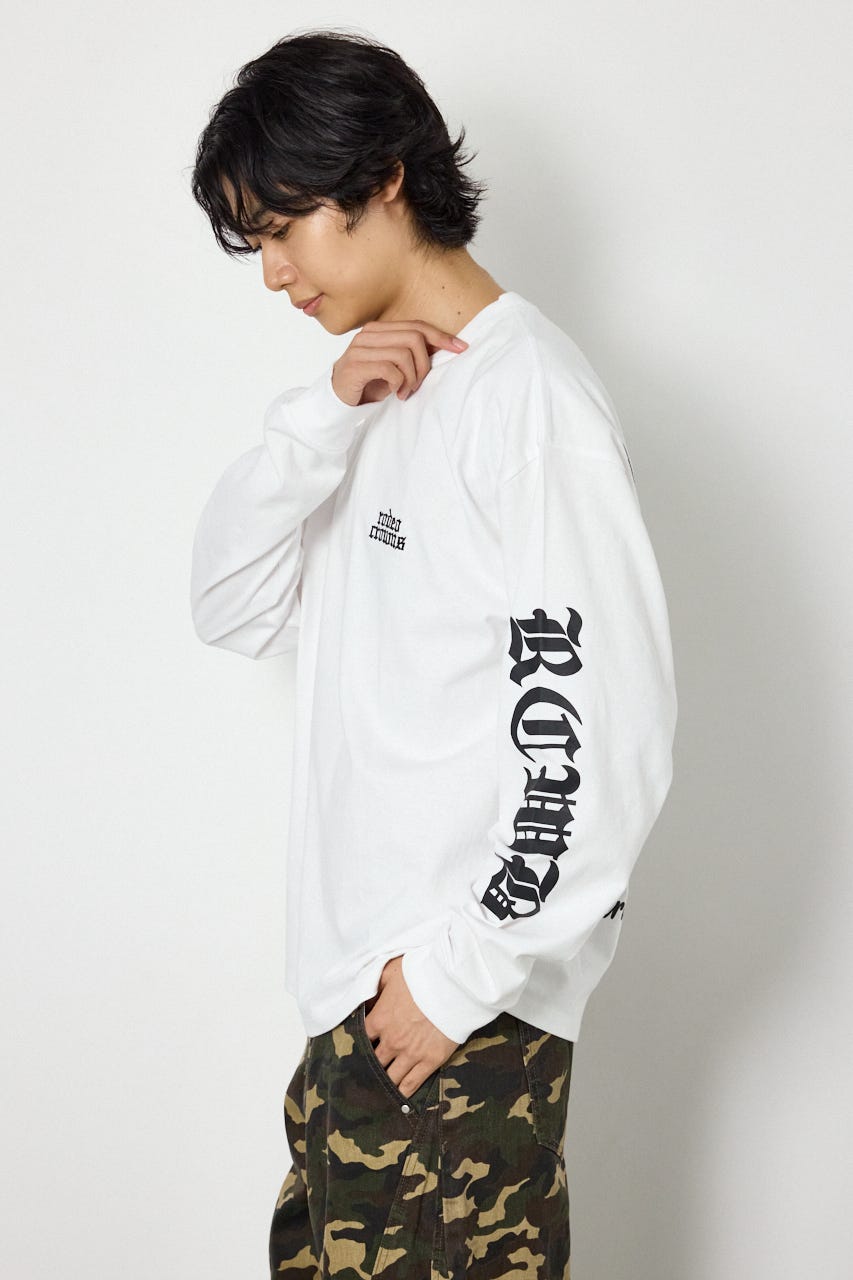 Gothic ロングスリーブTシャツ WHT L