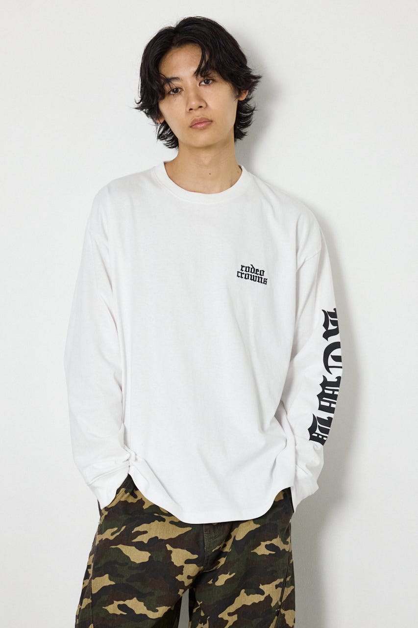 Gothic ロングスリーブTシャツ WHT L