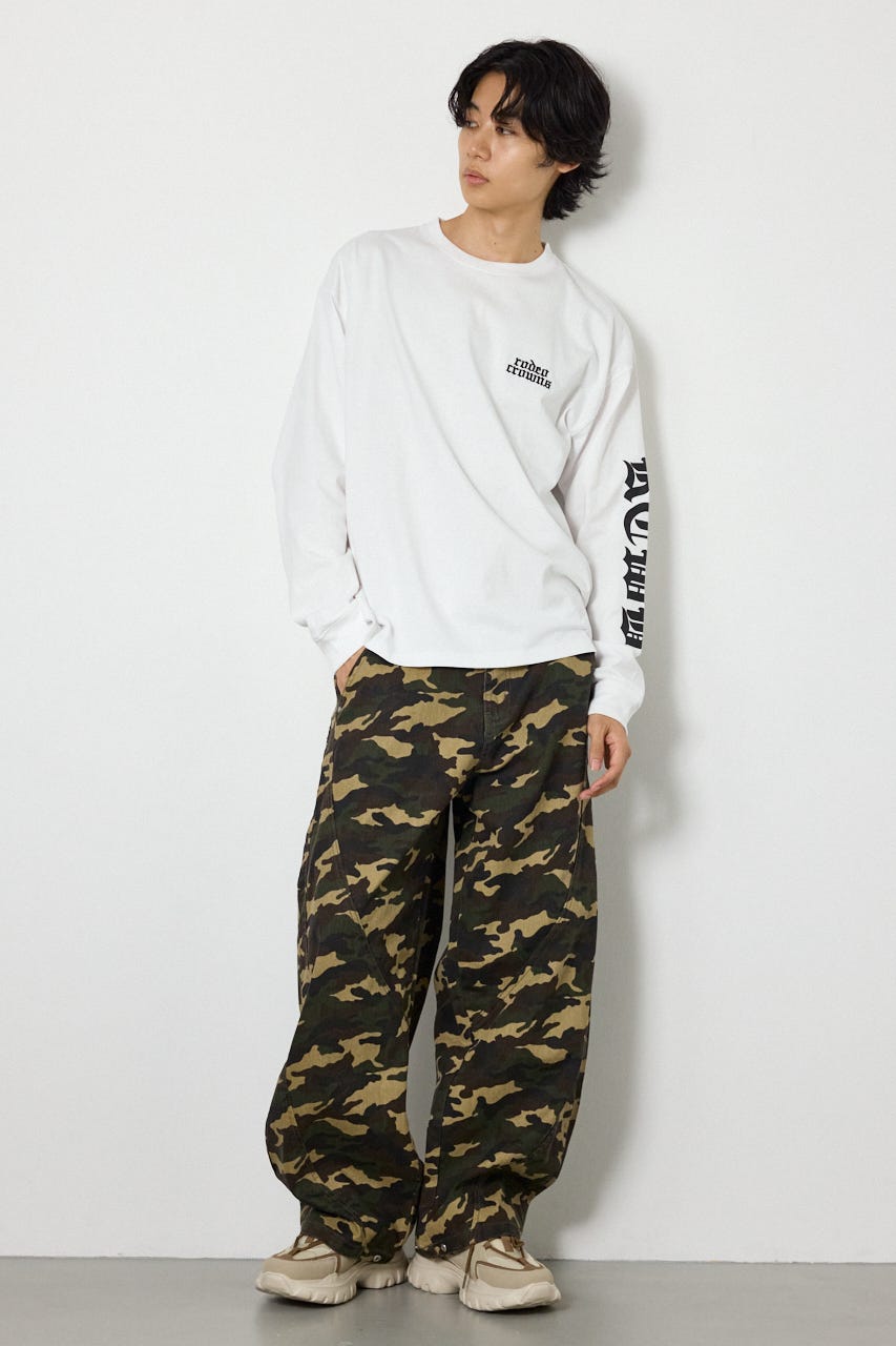 Gothic ロングスリーブTシャツ WHT L