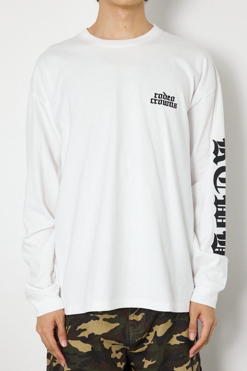 Gothic ロングスリーブTシャツ WHT L