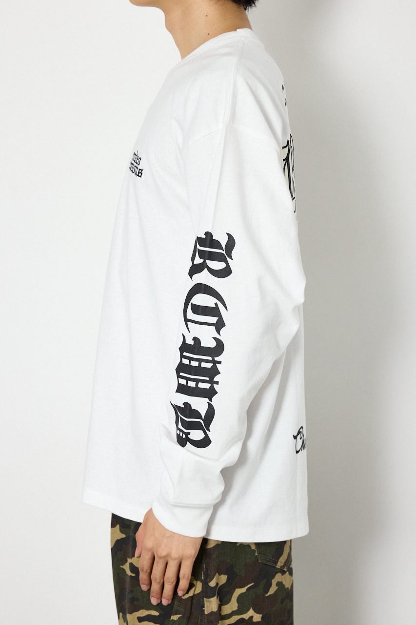 Gothic ロングスリーブTシャツ WHT L